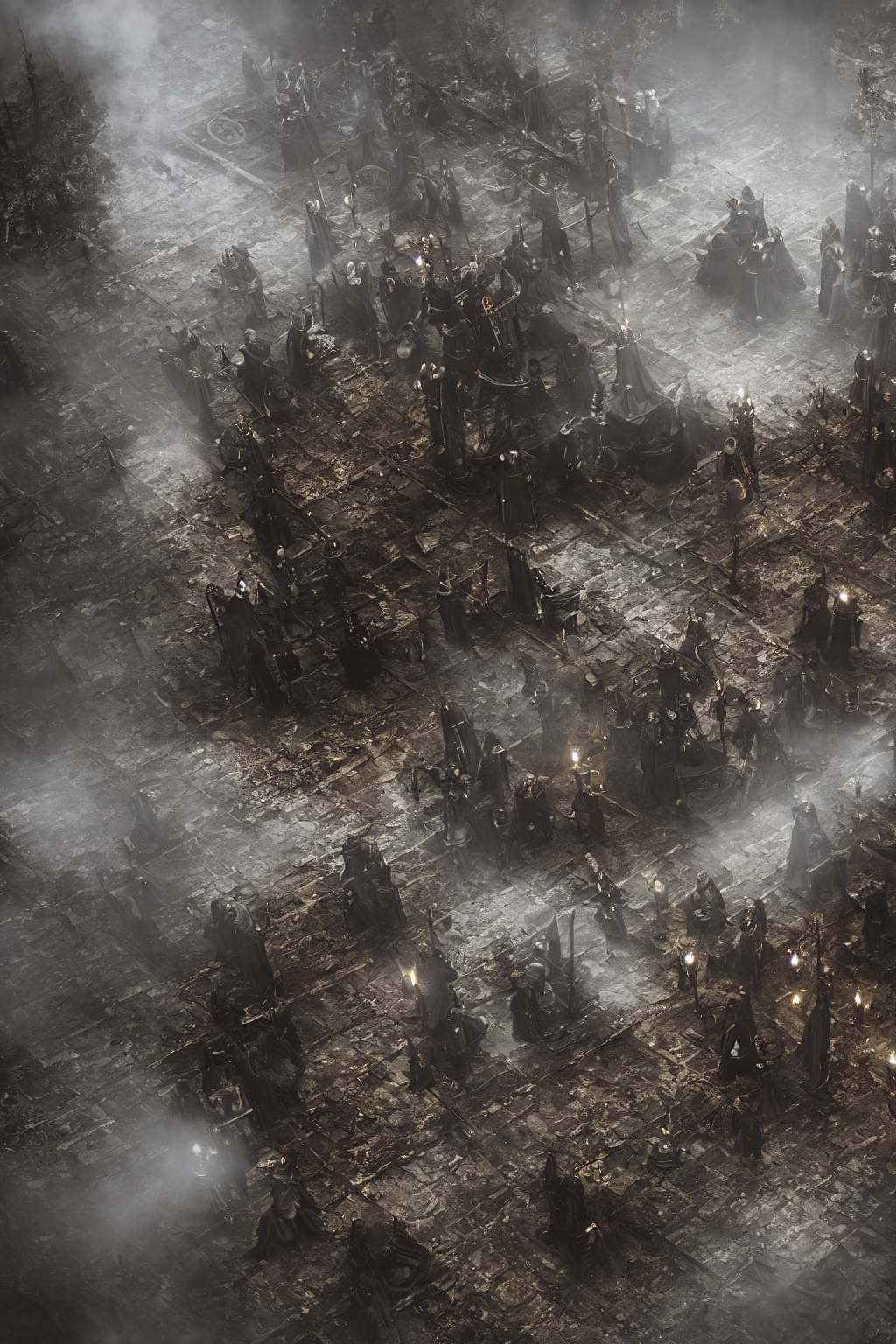 Cover for A Midnight Meeting on the Ashen Roads