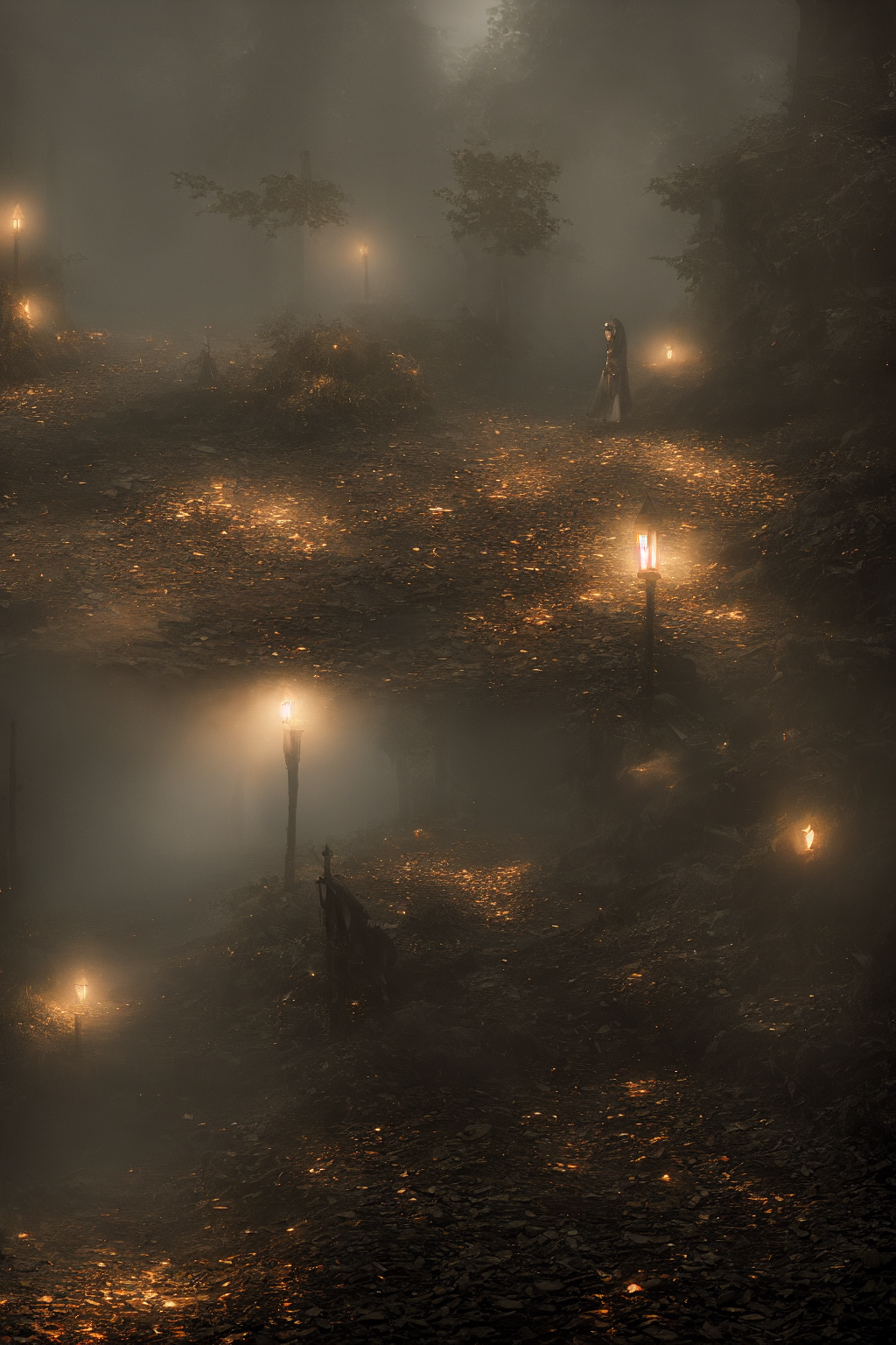 Cover for ASHEN ROADS' BURDEN AND BLESSING